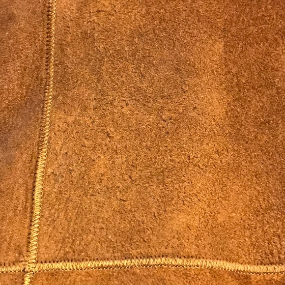 Authentic Shearling leamskin leather Coat in size 12-14 - Picture 10 of 15